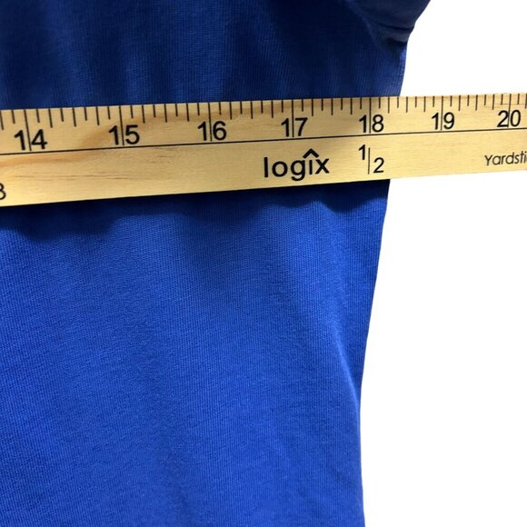 J. Crew Womens Blue 3/4 Bell Sleeve Top Size M - Picture 5 of 8